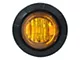 Quake LED Side Marker Lamps; Amber; 6-Pack (Universal; Some Adaptation May Be Required)
