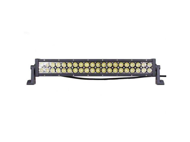 Quake LED 22-Inch Magma Series Dual Row LED Light Bar; White/Amber Combo Beam (Universal; Some Adaptation May Be Required)