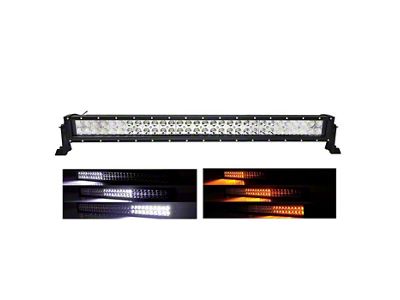 Quake LED 32-Inch Supernova Strobe Light Bar; Amber (Universal; Some Adaptation May Be Required)