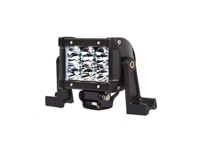 Quake LED 4.50-Inch Ultra II Series Dual Row LED Light Bar; Spot Beam (Universal; Some Adaptation May Be Required)