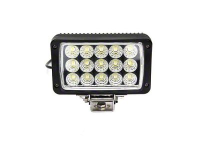 Quake LED 6-Inch Tempest Series Work Light; Flood Beam (Universal; Some Adaptation May Be Required)