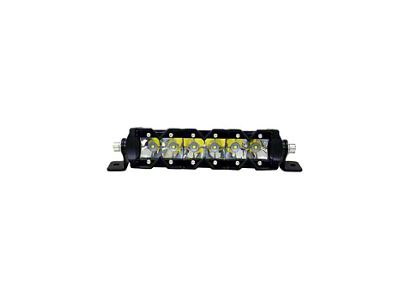 Quake LED 9-Inch Monolith Slim Series Single Row LED Light Bar; Super Spot Beam (Universal; Some Adaptation May Be Required)