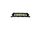 Quake LED 9-Inch Monolith Slim Series Single Row LED Light Bar; Super Spot Beam (Universal; Some Adaptation May Be Required)