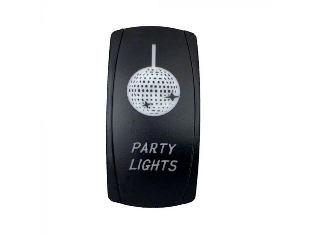 Quake LED Silverado 2500 2-Way Party Lights Rocker Switch; Red QRS702 ...