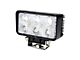 Quake LED 4.50-Inch Fracture Series Work Light; Flood Beam (Universal; Some Adaptation May Be Required)