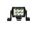 Quake LED 4.50-Inch Ultra II Series Dual Row LED Light Bar; Spot Beam (Universal; Some Adaptation May Be Required)