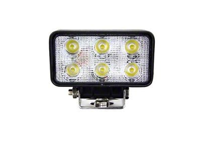 Quake LED 4.50-Inch Fracture Series Work Light; Spot Beam (Universal; Some Adaptation May Be Required)