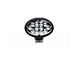 Quake LED 6.50-Inch Pulsar Series Work Light; Flood Beam (Universal; Some Adaptation May Be Required)