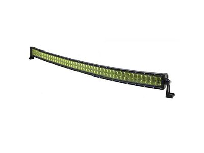 Quake LED 50-Inch Ultra Arc Accent Series Curved RGB Dual Row LED Light Bar; Spot Beam (Universal; Some Adaptation May Be Required)