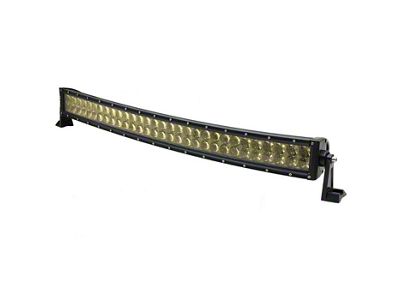 Quake LED 32-Inch Ultra Arc Accent Series Curved RGB Dual Row LED Light Bar; Spot Beam (Universal; Some Adaptation May Be Required)