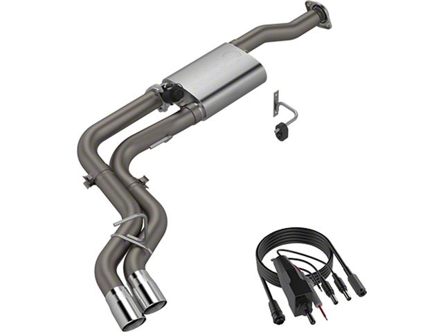 Quick Time Performance F-150 Screamer Dual Exhaust System with Polished ...