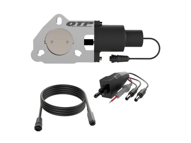 Quick Time Performance Tahoe 2.50-Inch Electric Exhaust Cutout Valve ...