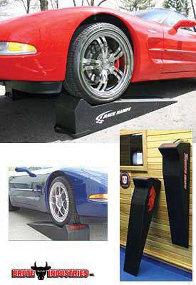 Race Ramp Stone Race Ramps Universal AT 1-Piece Ramps; 10.80-Degree Approach Angle; 56 ...