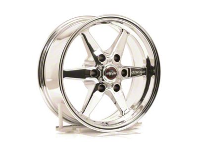 Race Star 93 Truck Star Chrome 6-Lug Wheel; Front Only; 17x7; 0mm Offset (07-13 Silverado 1500)