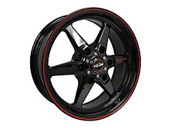 Race Star 93 Truck Star Gloss Black 6-Lug Wheel; 17x9.5; 25mm Offset (99-06 Silverado 1500)