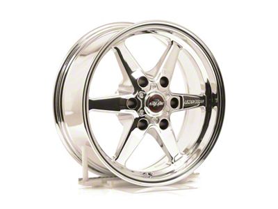 Race Star 93 Truck Star Chrome 6-Lug Wheel; Front Only; 17x7; 0mm Offset (23-24 Colorado)