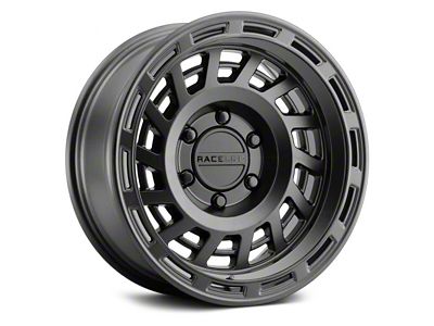 Raceline Halo Satin Black 8-Lug Wheel; 18x9; -12mm Offset (03-09 RAM 2500)