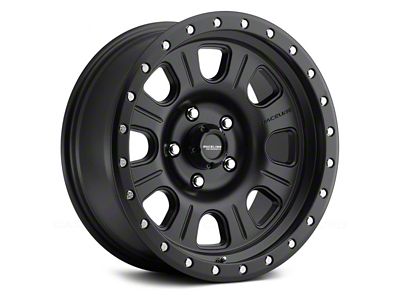 Raceline Monster Satin Black 8-Lug Wheel; 17x9; -12mm Offset (03-09 RAM 2500)