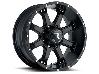 Raceline Assault Gloss Black 8-Lug Wheel; 20x9; -12mm Offset (03-09 RAM 3500 SRW)