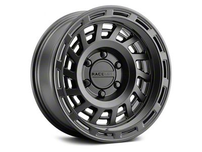 Raceline Halo Satin Black 8-Lug Wheel; 18x9; -12mm Offset (03-09 RAM 3500 SRW)
