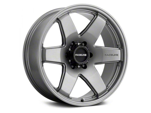 Raceline Addict Greystone 6-Lug Wheel; 20x8.5; 35mm Offset (04-08 F-150)