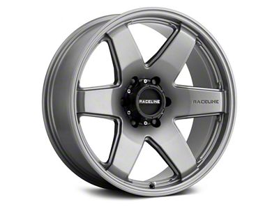 Raceline Addict Greystone 6-Lug Wheel; 20x9; 18mm Offset (04-08 F-150)