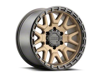 Raceline Krank Bronze 6-Lug Wheel; 17x9; -12mm Offset (07-13 Silverado 1500)