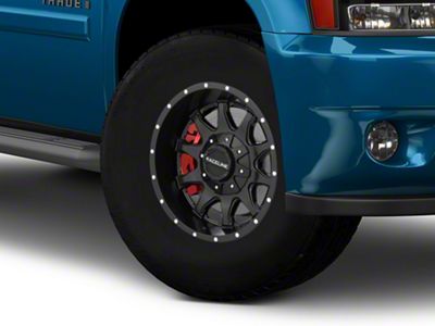 Raceline Shift Black 6-Lug Wheel; 17x9; -12mm Offset (07-14 Tahoe)