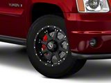 Raceline Assault Black 6-Lug Wheel; 18x9; -6mm Offset (07-14 Yukon)