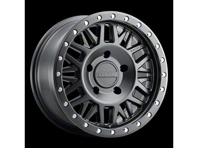 Raceline Ryno Satin Black 8-Lug Wheel; 18x9; 18mm Offset (08-10 F-250 Super Duty)
