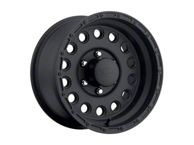 Raceline Rock Crusher Satin Black 8-Lug Wheel; 17x9; 0mm Offset (11-16 F-250 Super Duty)