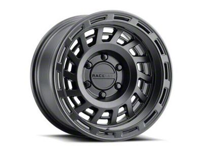 Raceline Halo Satin Black 6-Lug Wheel; 18x9; 18mm Offset (14-18 Silverado 1500)