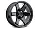 Raceline Addict Gloss Black 6-Lug Wheel; 18x9; 12mm Offset (15-22 Canyon)