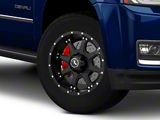 Raceline Assault Black 6-Lug Wheel; 18x9; -6mm Offset (15-20 Yukon)