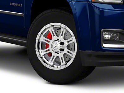 Raceline Raptor Chrome 6-Lug Wheel; 18x9; -6mm Offset (15-20 Yukon)