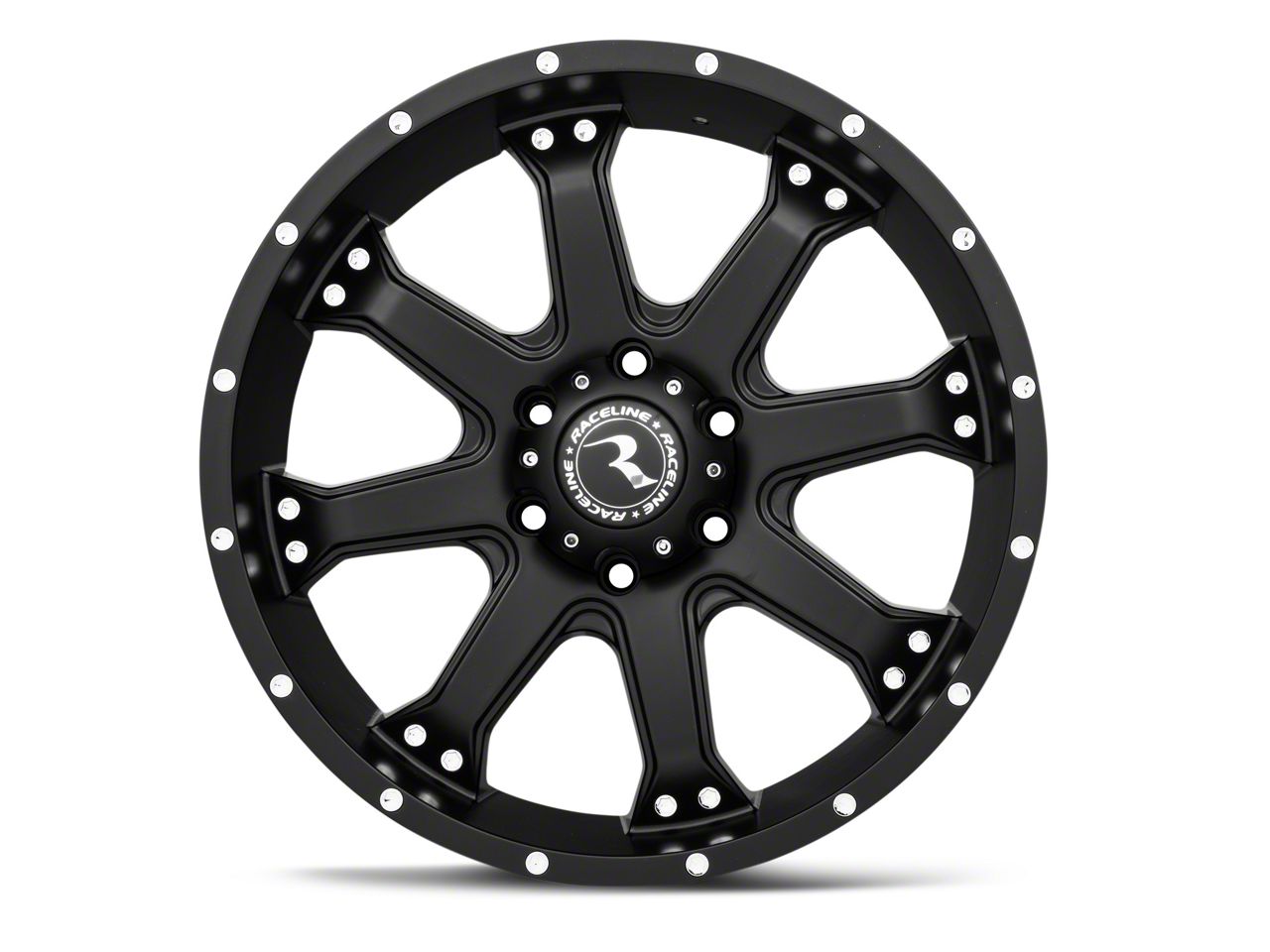 Raceline Silverado Assault Black 6-Lug Wheel - 20x9; 0mm Offset