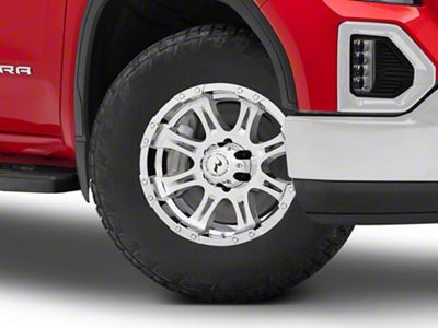 Raceline Raptor Chrome 6-Lug Wheel; 18x9; -6mm Offset (19-26 Sierra 1500)