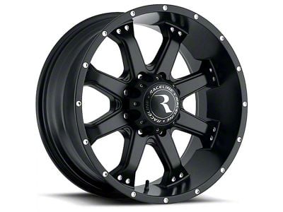 Raceline Assault Gloss Black 8-Lug Wheel; 18x9; 18mm Offset (23-25 F-250 Super Duty)
