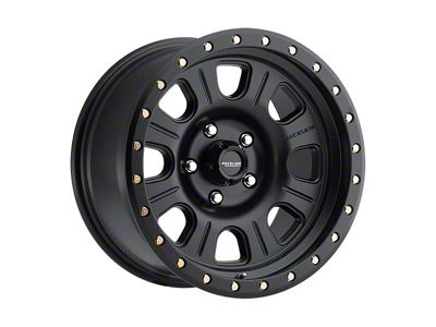 Raceline Monster Matte Black 8-Lug Wheel; 17x9; -12mm Offset (23-25 F-250 Super Duty)