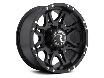 Raceline Raptor Satin Black 8-Lug Wheel; 18x9; 20mm Offset (23-24 F-250 Super Duty)