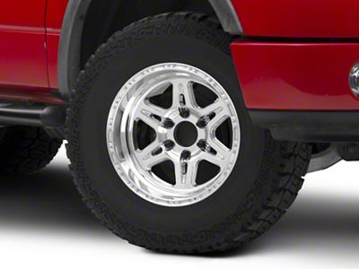 Raceline 886 Renegade Polished 6-Lug Wheel; 17x9; 6mm Offset (04-08 F-150)