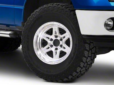 Raceline 886 Renegade Polished 6-Lug Wheel; 17x9; 6mm Offset (09-14 F-150)