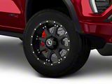 Raceline Assault Black 6-Lug Wheel; 18x9; -6mm Offset (23-25 Canyon)