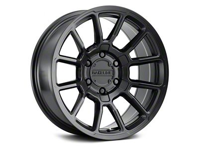Raceline Gauge Satin Black 6-Lug Wheel; 20x9; 18mm Offset (23-25 Colorado)