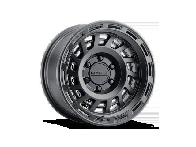 Raceline Halo Satin Black 6-Lug Wheel; 18x9; -12mm Offset (23-24 Colorado)