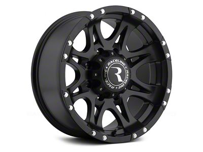 Raceline Raptor Satin Black 8-Lug Wheel; 18x9; 20mm Offset (17-22 F-250 Super Duty)