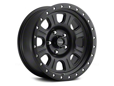 Raceline Monster Satin Black 8-Lug Wheel; 17x9; -12mm Offset (06-08 RAM 1500 Mega Cab)