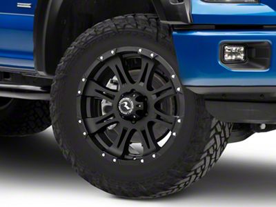 Raceline Raptor Black 6-Lug Wheel; 20x9; 30mm Offset (15-20 F-150)