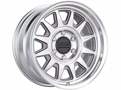 Raceline Aero Machined 6-Lug Wheel; 17x9; -12mm Offset (14-18 Silverado 1500)