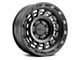 Raceline Halo Satin Black 8-Lug Wheel; 18x9; 18mm Offset (20-24 Silverado 2500 HD)